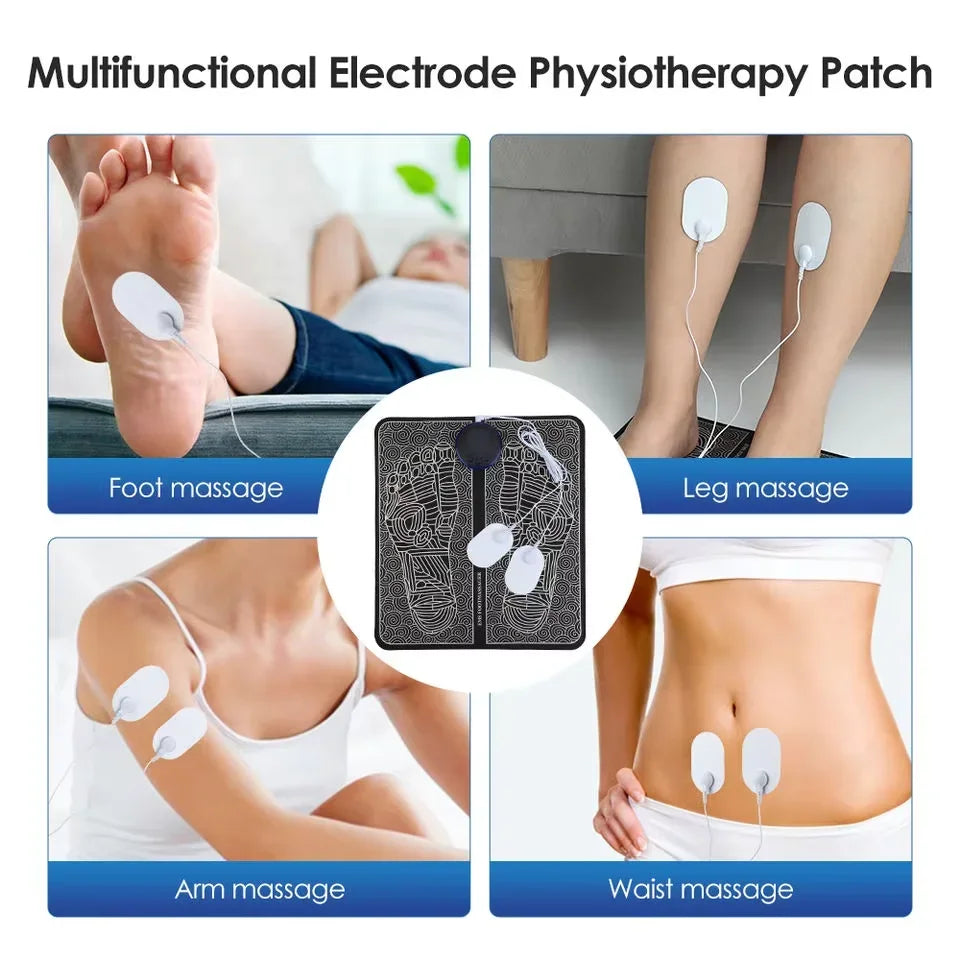 NeuroPulse™ EMS Foot Massager Mat — 6 Modes, 9 Intensities, Wireless Remote