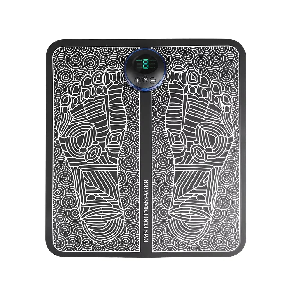 NeuroPulse™ EMS Foot Massager Mat — 6 Modes, 9 Intensities, Wireless Remote